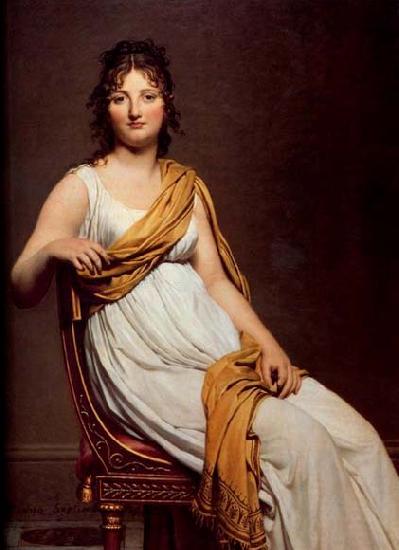 Jacques-Louis  David Madame Raymond de Verninac